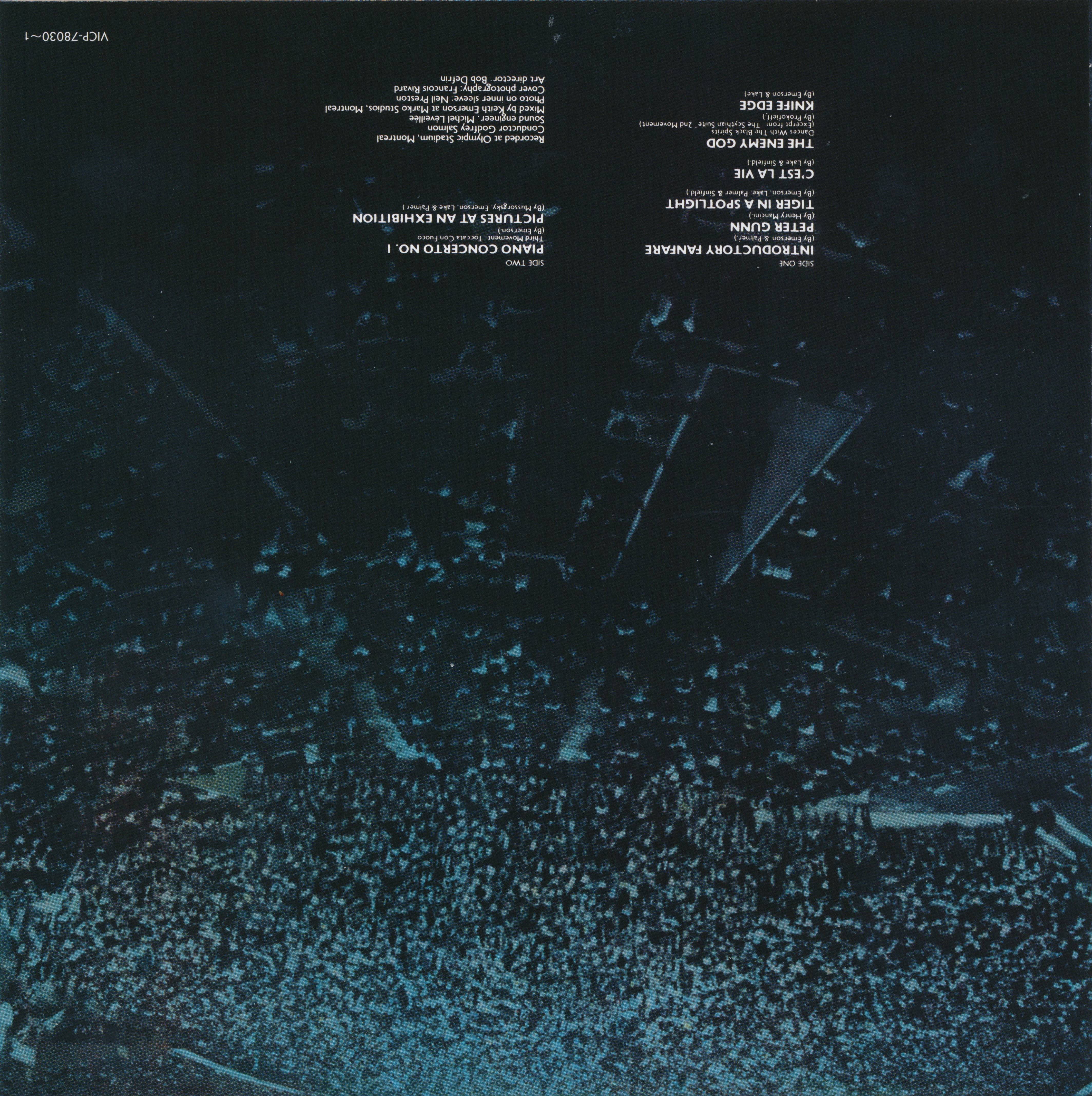 Emerson, Lake and Palmer Works Live [ak2 jpn]